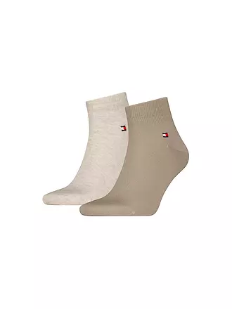 TOMMY HILFIGER | Sneaker Socken 2er Pkg Sand | 